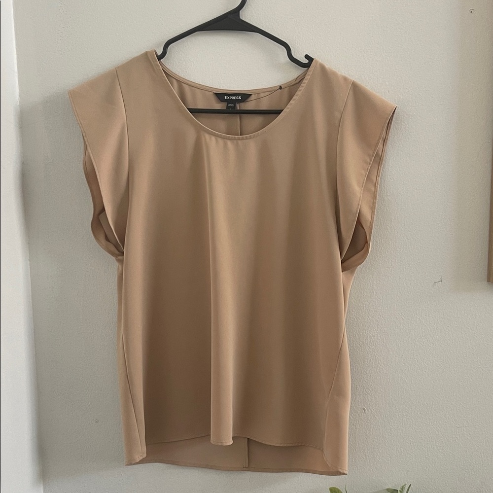 Express Beige Women's Blouse